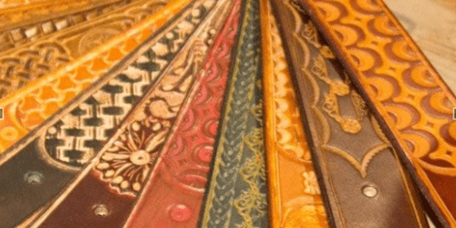 Fabrication de ceinture en cuir