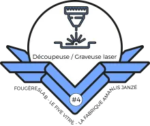Badge SF LASER